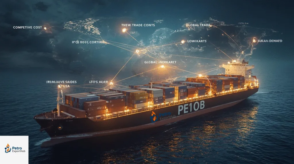 PE100B export market